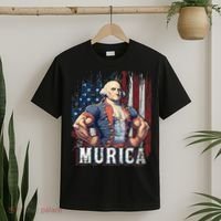 4th of July Patriotic Funny George Washington July 4th T-Shirt thumb 2