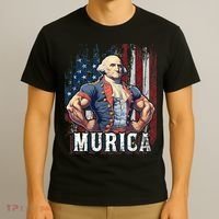 4th of July Patriotic Funny George Washington July 4th T-Shirt thumb 3