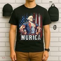 4th of July Patriotic Funny George Washington July 4th T-Shirt thumb 6