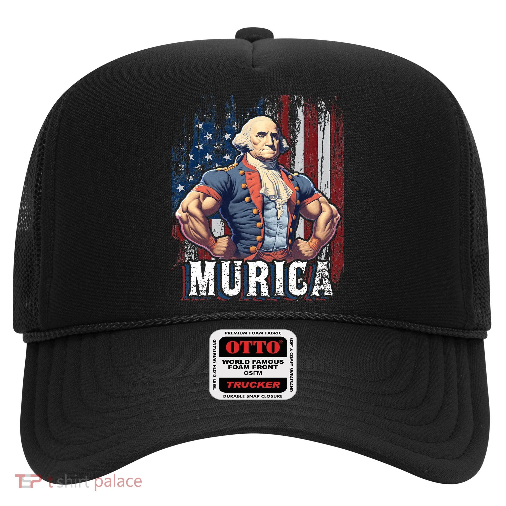 4th of July Patriotic Funny George Washington July 4th Hat