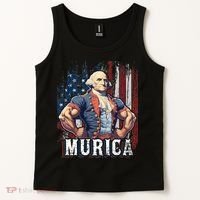4th of July Patriotic Funny George Washington July 4th Tank Top thumb 2