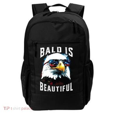 4th Of July Independence Day Bald Eagle Bald Is Beautiful Backpack