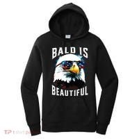 4th Of July Independence Day Bald Eagle Bald Is Beautiful Women's Hoodie thumb 0