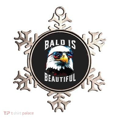 4th Of July Independence Day Bald Eagle Bald Is Beautiful Ornament