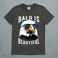 4th Of July Independence Day Bald Eagle Bald Is Beautiful T-Shirt thumb 5