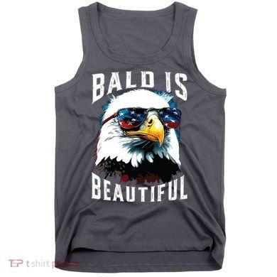 4th Of July Independence Day Bald Eagle Bald Is Beautiful Tank Top