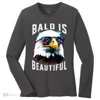 4th Of July Independence Day Bald Eagle Bald Is Beautiful Women's Long Sleeve Shirt thumb 0
