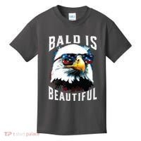 4th Of July Independence Day Bald Eagle Bald Is Beautiful Kids T-Shirt thumb 0