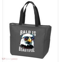 4th Of July Independence Day Bald Eagle Bald Is Beautiful Tote Bag thumb 3