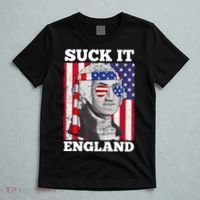 4th Of July Suck It England Washington In Patriotic Shade T-Shirt thumb 5