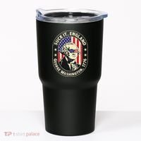 4th of July Suck It England George Washington 1776 Tumbler thumb 0