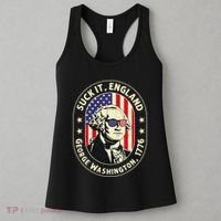 4th of July Suck It England George Washington 1776 Women's Tank Top thumb 3