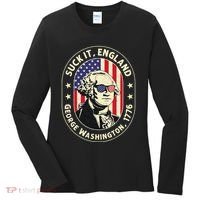 4th of July Suck It England George Washington 1776 Women's Long Sleeve Shirt thumb 0