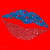 4th Of July Lips Celebration Santa Hat thumb 1
