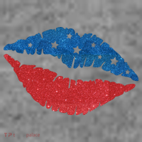 4th Of July Lips Celebration Toddler Hoodie thumb 2