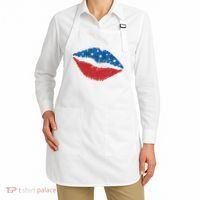 4th Of July Lips Celebration Apron thumb 2