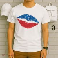 4th Of July Lips Celebration T-Shirt thumb 6