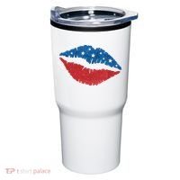 4th Of July Lips Celebration Tumbler thumb 0