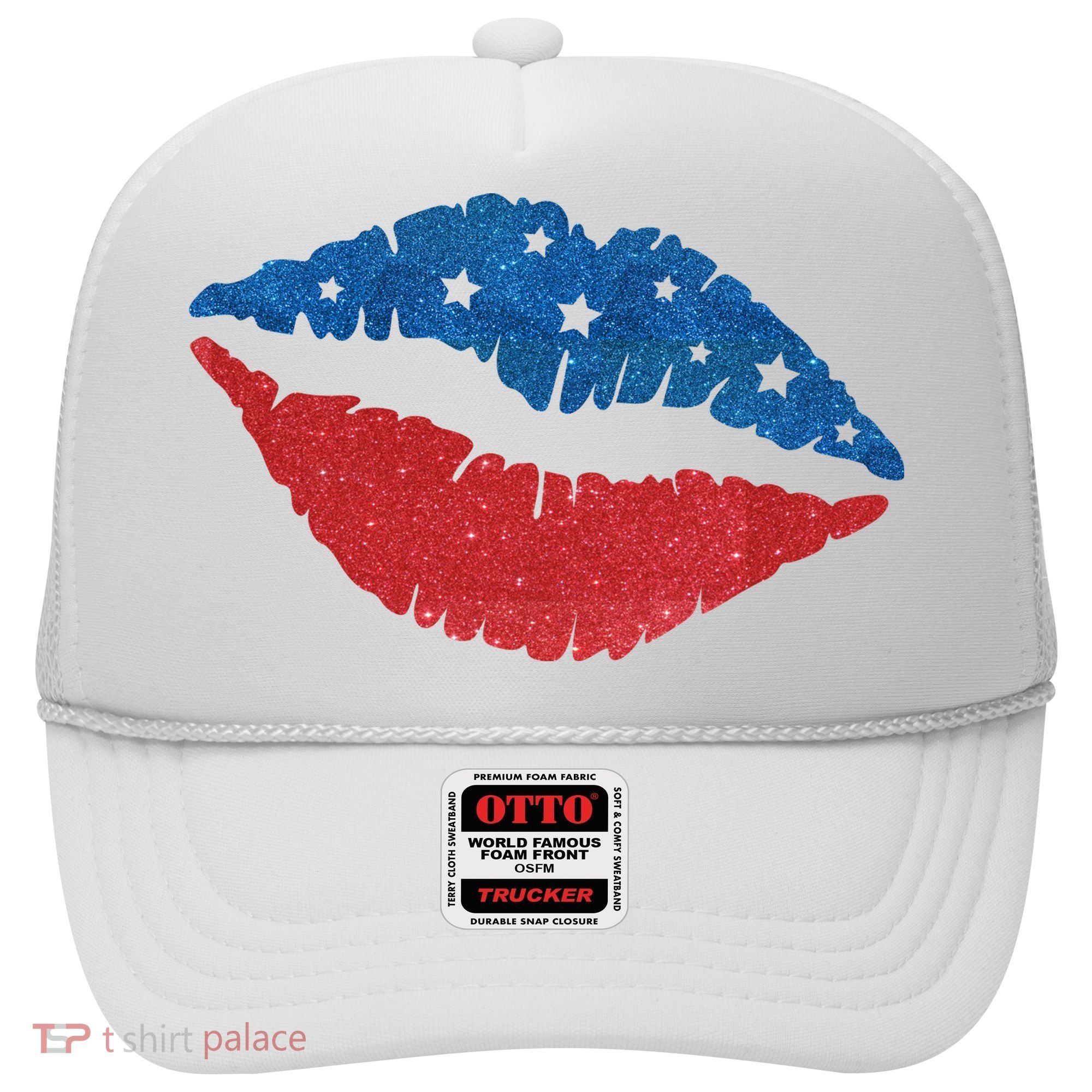 4th Of July Lips Celebration Hat