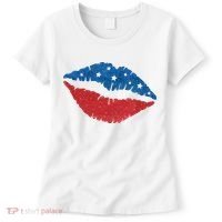4th Of July Lips Celebration Women's T-Shirt thumb 0