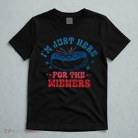 4th Of July Im Just Here For The Wieners T-Shirt thumb 5