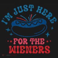 4th Of July Im Just Here For The Wieners Women's Tank Top thumb 5