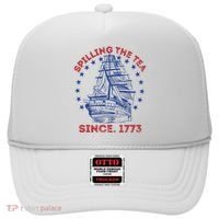 4th Of July Spilling The Tea Since 1773 History Teacher Hat thumb 0