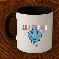 4th Of July Retro Funny America Mama Gift Coffee Mug thumb 2