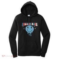 4th Of July Retro Funny America Mama Gift Women's Hoodie thumb 0