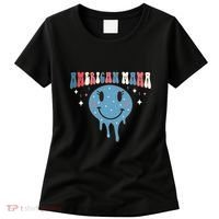 4th Of July Retro Funny America Mama Gift Women's T-Shirt thumb 0