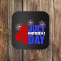 4th Of July Independence Day Fireworks Celebration Coaster thumb 0