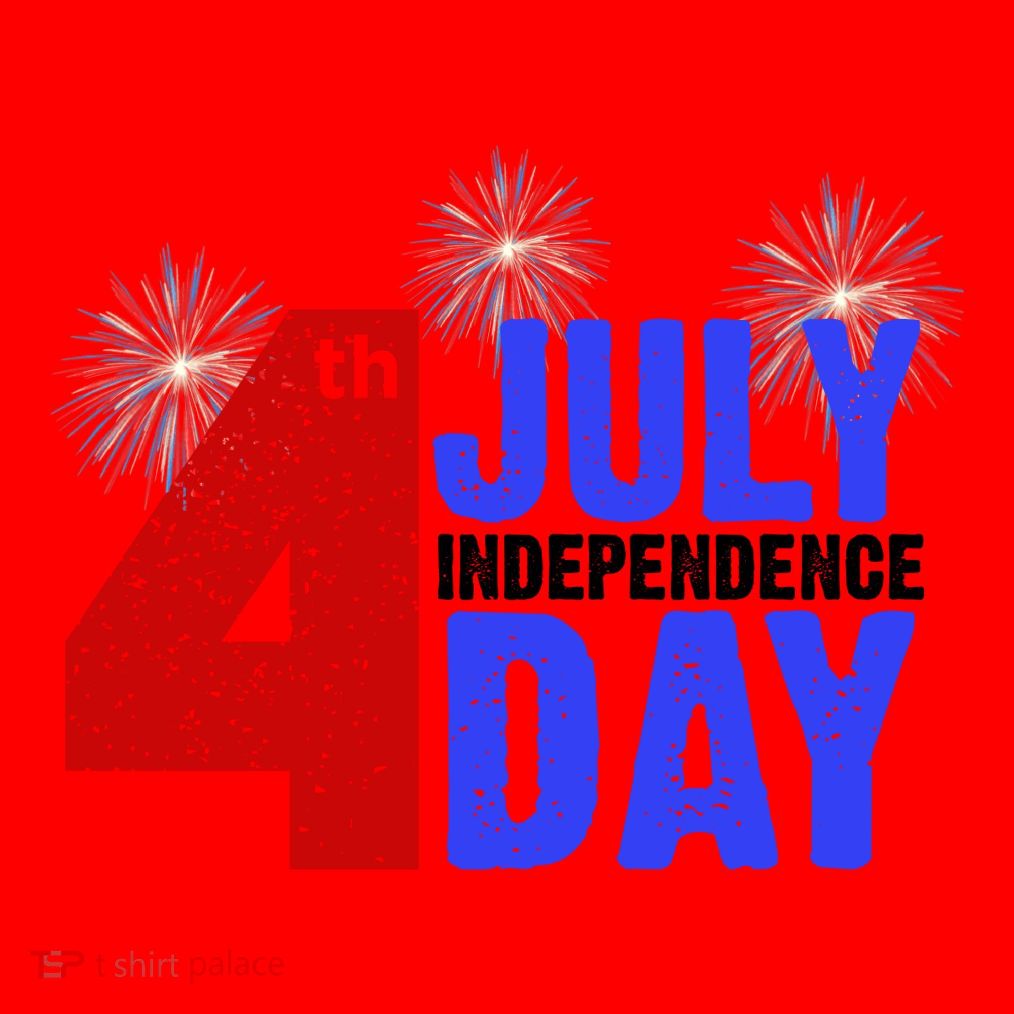4th Of July Independence Day Fireworks Celebration Santa Hat