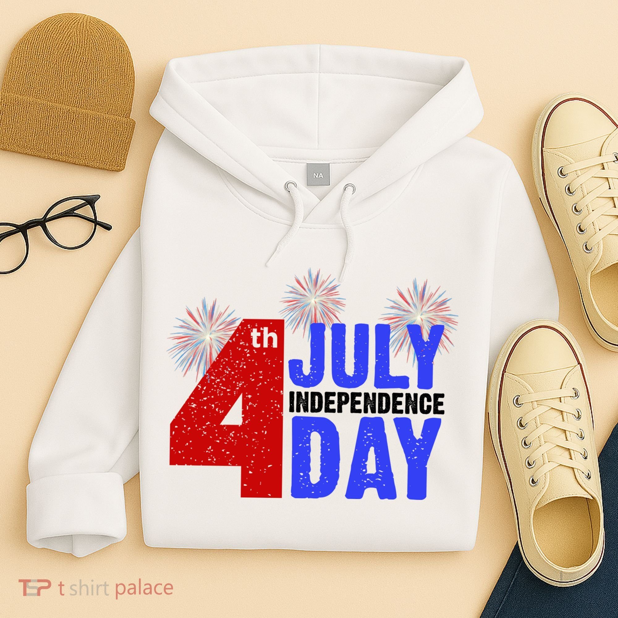 4th Of July Independence Day Fireworks Celebration Hoodie
