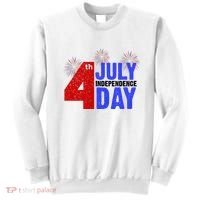 4th Of July Independence Day Fireworks Celebration Sweatshirt thumb 0