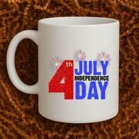 4th Of July Independence Day Fireworks Celebration Coffee Mug thumb 2