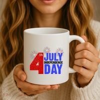 4th Of July Independence Day Fireworks Celebration Coffee Mug thumb 3