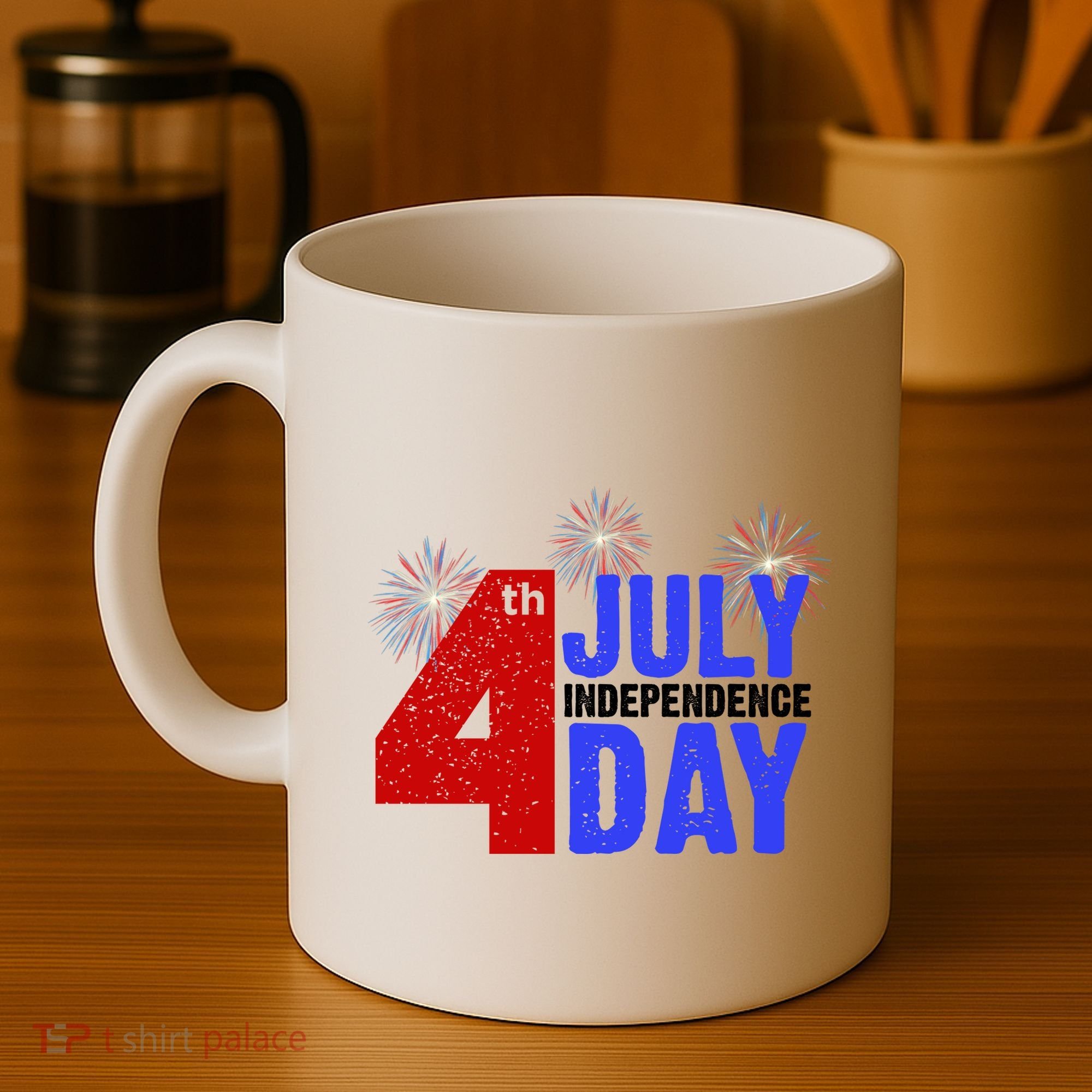 4th Of July Independence Day Fireworks Celebration Coffee Mug