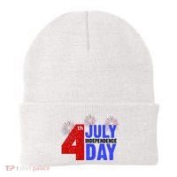 4th Of July Independence Day Fireworks Celebration Beanie thumb 0