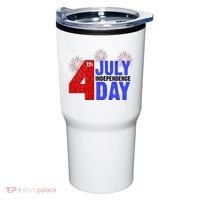 4th Of July Independence Day Fireworks Celebration Tumbler thumb 0