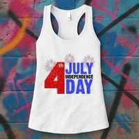 4th Of July Independence Day Fireworks Celebration Women's Tank Top thumb 3