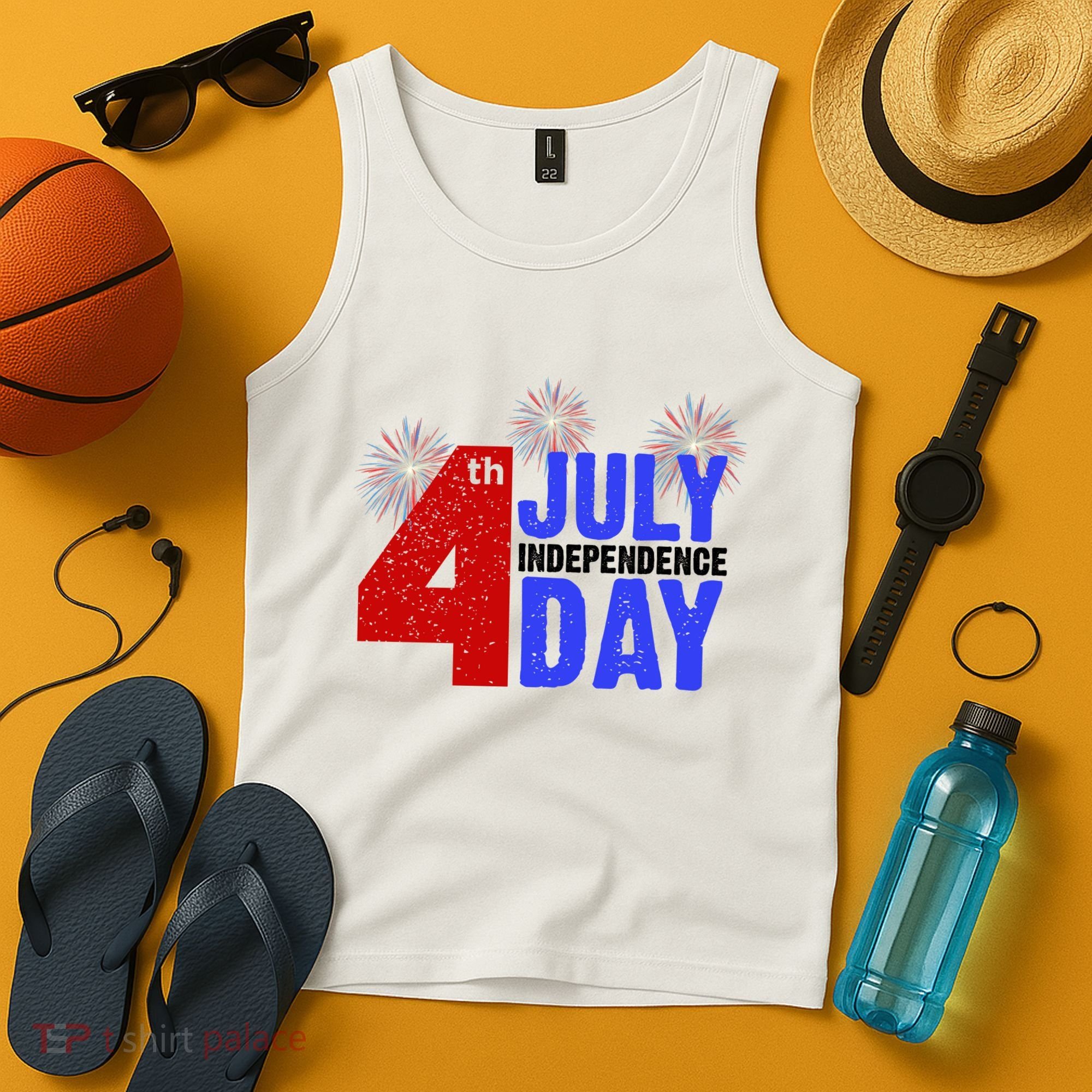 4th Of July Independence Day Fireworks Celebration Tank Top