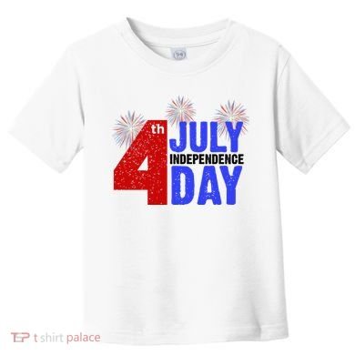 4th Of July Independence Day Fireworks Celebration Toddler T-Shirt
