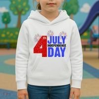 4th Of July Independence Day Fireworks Celebration Kids Hoodie thumb 3