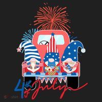 4th Of July Gnome Celebration Women's Sweatshirt thumb 2