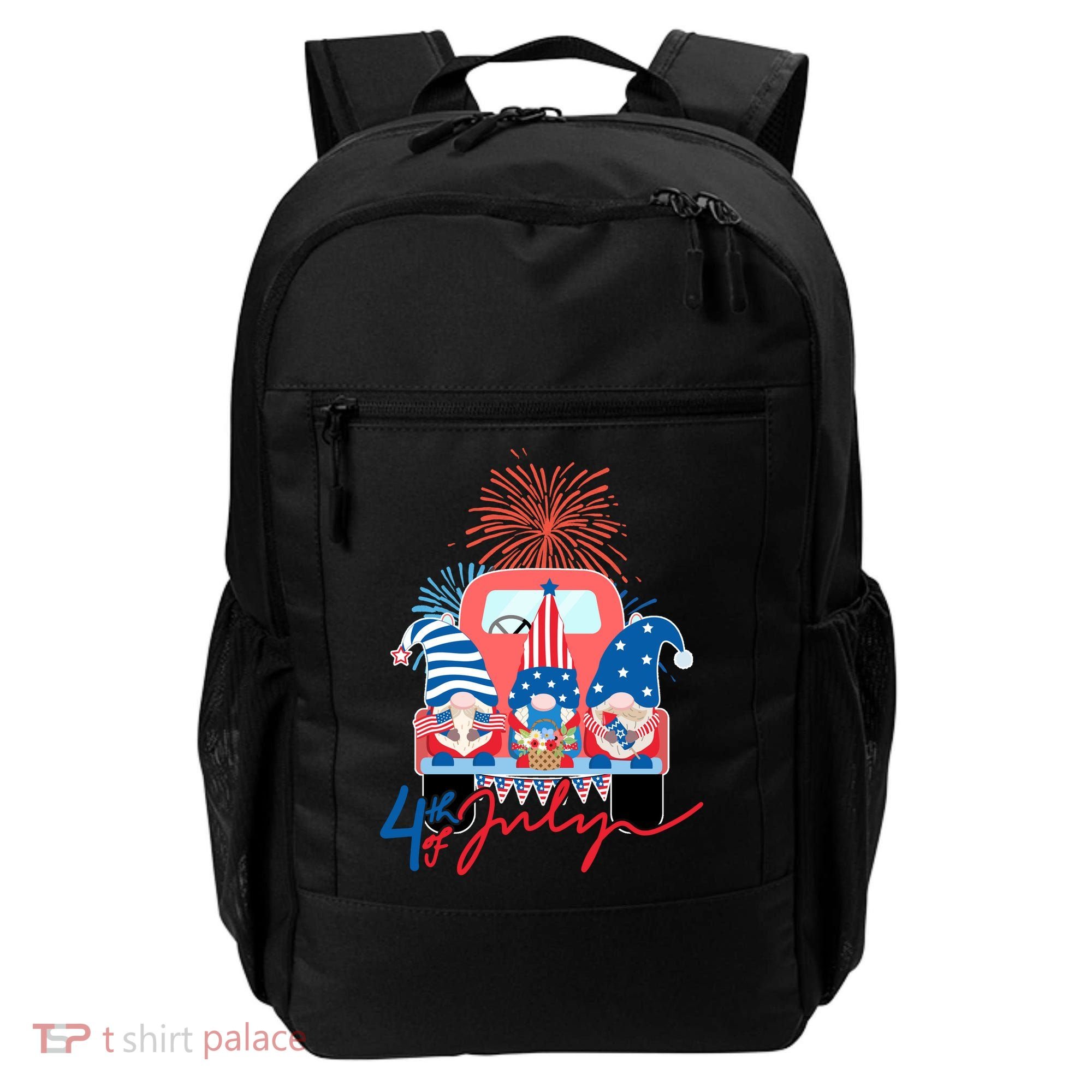 4th Of July Gnome Celebration Backpack
