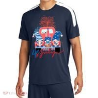 4th Of July Gnome Celebration Sport-Tek Competitor United Soccer Jersey thumb 0
