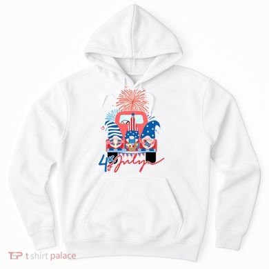 4th Of July Gnome Celebration Hoodie