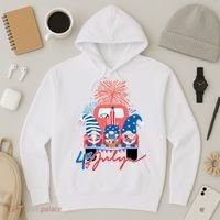 4th Of July Gnome Celebration Hoodie thumb 3