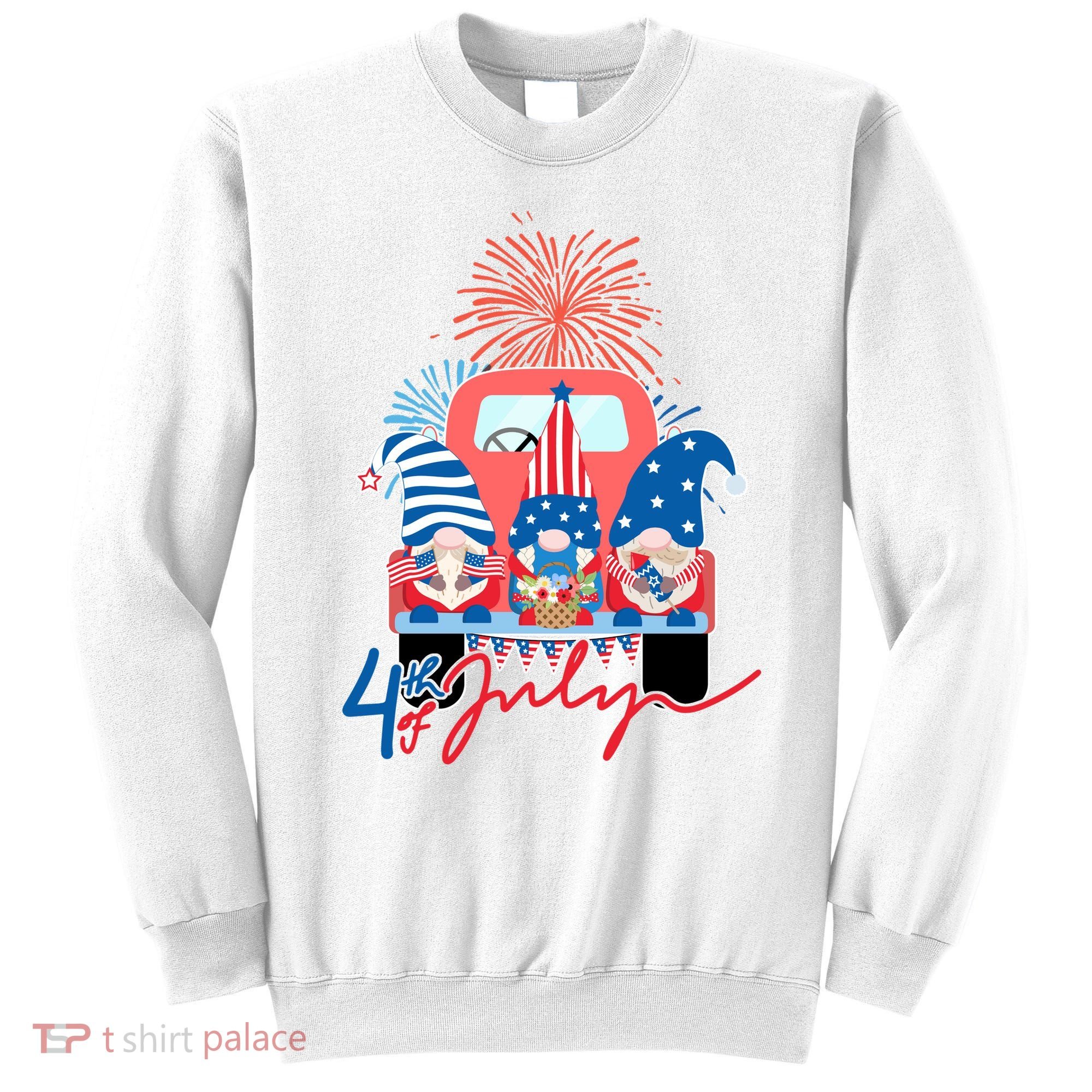 4th Of July Gnome Celebration Sweatshirt