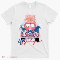 4th Of July Gnome Celebration T-Shirt thumb 0